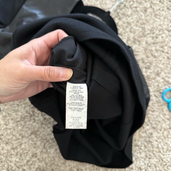 NWT! Helmut Lang Faux Leather Bodycon Little Black Dress LBD Medium - Picture 6 of 12